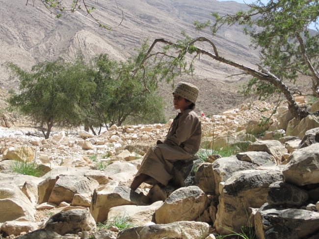 Kleiner Junge im Oman Kleiner Junge im Oman