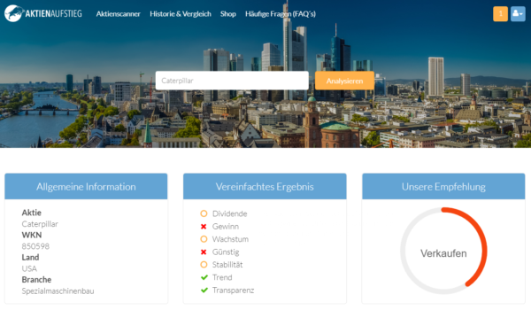 Aktienaufstieg.de Analyse